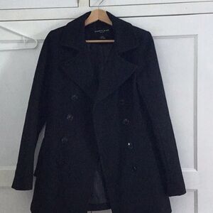 Kenneth Blake size small wool, Women's Black Peacoat
